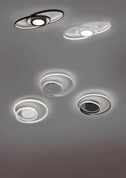 RL LED Deckenlampe GALAXY titanfarbig