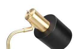 RL Retrofit Stehlampe ADAM schwarz /messingfarbig