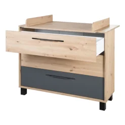roba Wickelkommode ARTESANA braun/ grau