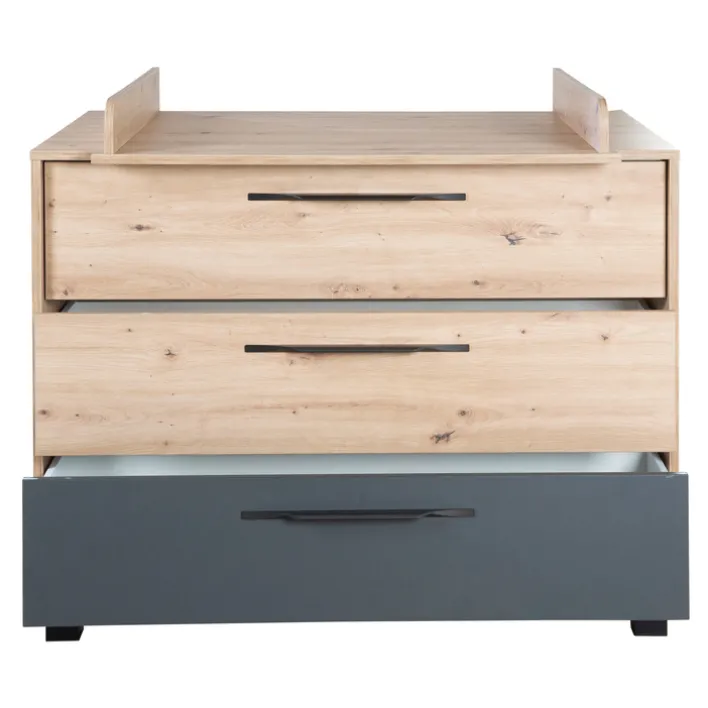 roba Wickelkommode ARTESANA braun/ grau