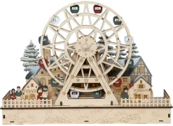 SAICO Deko Objekt RIESENRAD M. MUSIK 52x38x16 cm