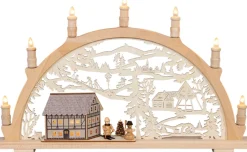 SAICO Lichtobjekt WEIHNACHTSROMANTIK 39x66x6 cm