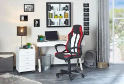 Sammlervitrine LENNY 66,5x66,5x13,7 cm Schwarz/Weiß