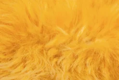 Schaffell UNIKAT OAKLAND I 60 x 85 cm currygelb