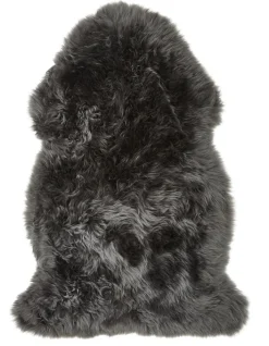 Schaffell UNIKAT OAKLAND I 60 x 85 cm schwarz