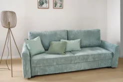 Schlafsofa CHARLTON mintgrün-grau