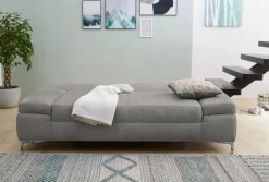 Schlafsofa JEFFREY hellgrau