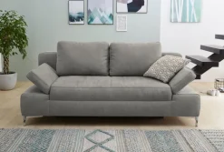 Schlafsofa JEFFREY hellgrau