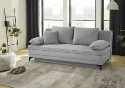 Schlafsofa LENJA 202 x 105 x 90 cm beige