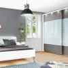 Schlafzimmer CASSANO PLUS 4-teilig Weiß/ Kieselgrau