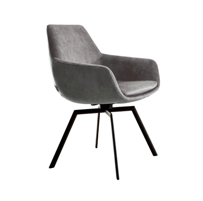 SCHÖNER WOHNEN-Kollektion Armlehnstuhl COSY grau