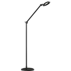 SCHÖNER WOHNEN-Kollektion LED Stehlampe OFFICE 128 cm schwarz
