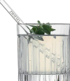SCHOTT ZWIESEL Glastrinkhalm-Set 5-teilig - je 15 cm