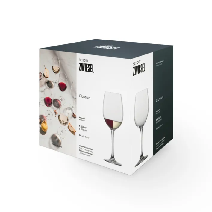 SCHOTT ZWIESEL Rotweinglas CLASSICO 6er Set 545 ml