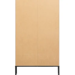 Schrank SILAS 85 x 149 cm Kiefer massiv im Farbton Staub