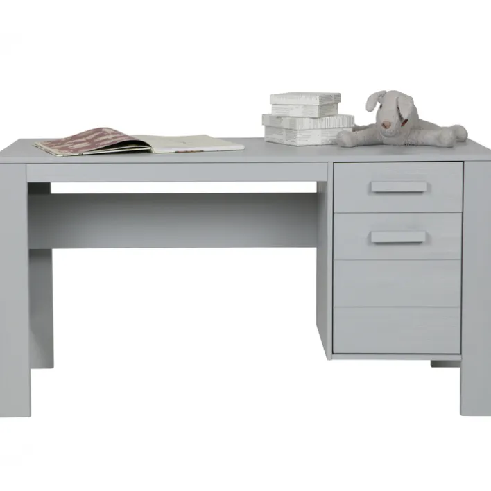 Schreibtisch DENNIS 141 x 74 cm hellgrau