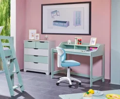 Schreibtisch LUCAS 110 x 69 cm Grün