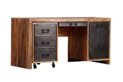 Schreibtisch WAREHOUSE Mango massiv lackiert/gewachst ca. 150 x 76 x 62 cm