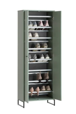 Schuhschrank JANNE 2-türig grün