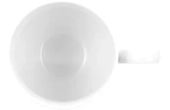 Seltmann Weiden Kaffeebecher AMINA 6er Set Porzellan weiß