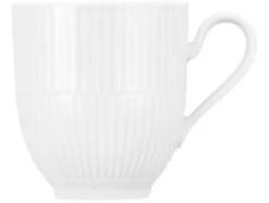 Seltmann Weiden Kaffeebecher AMINA 6er Set Porzellan weiß