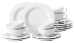 Seltmann Weiden Kaffeeservice BEAT 18-teilig weiß