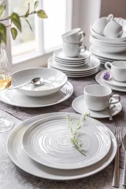 Seltmann Weiden Kaffeeservice TERRA 18-teilig weiß