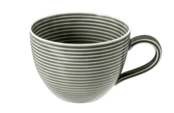 Seltmann Weiden Kaffeetasse BEAT COLOR GLAZE 6er Set perlgrau