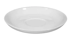 Seltmann Weiden Kaffee-Untertasse RONDO LIANE 6er Set weiß