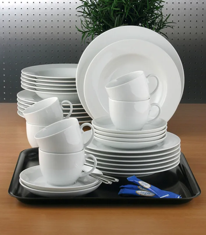 Seltmann Weiden Kombiservice RONDO LIANE 30-teilig weiß