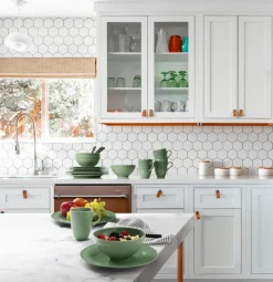 Seltmann Weiden Schale BEAT COLOR GLAZE 2er Set 20,4 cm salbeigrün