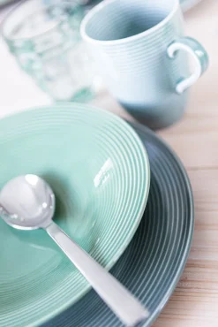 Seltmann Weiden Suppenteller BEAT COLOR GLAZE 6er Set salbeigrün