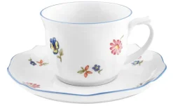 Seltmann Weiden Untertasse SONATE NOSTALGIE weiß/ mehrfarbig