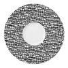 Seltmann Weiden Untertasse FASHION GLAMOROUS 16 cm Porzellan schwarz/weiß