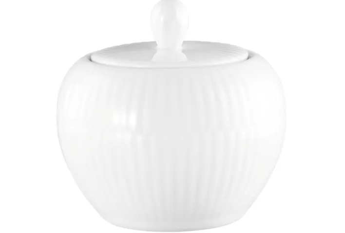 Seltmann Weiden Zuckerdose AMINA Porzellan weiß