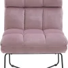 Sessel MATCH Stoffbezug rosa