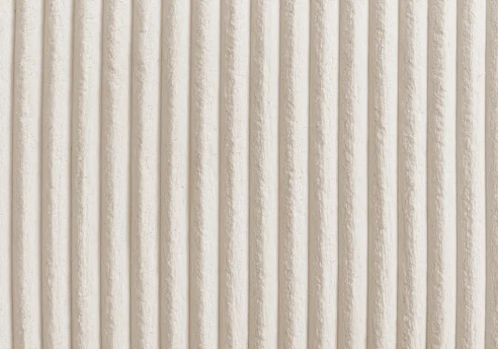 Sessel mit Hocker SPIN elfenbein