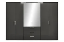 set one by Musterring Drehtürenschrank HENDERSON grau