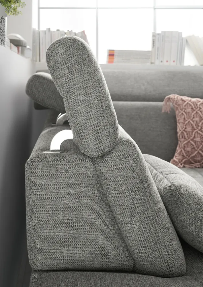 set one by Musterring Ecksofa FAMOSA grau