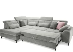set one by Musterring Ecksofa FAMOSA grau