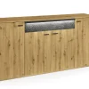 set one by Musterring Sideboard DELTONA 184x89 cm Eiche Artisan Dekor / Sandstein