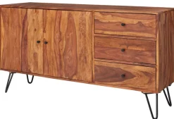 Sideboard 145 x 75 cm braun