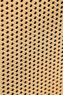 Sideboard 80 x 87 cm schwarz/braun