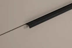 Sideboard ARONA 175 x 90 cm sandfarben/schwarz