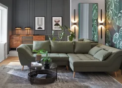 Sideboard JOHNSON 175 x 77 x 40 cm in Braun/Grau