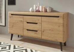 Sideboard TORGE 160 cm Artisan Eiche-Dekor