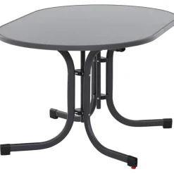 siena GARDEN Klapptisch Garten PACO 140 x 90 cm darkstone