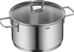 Silit Topfset ALICANTE 4-teilig Edelstahl silberfarbig