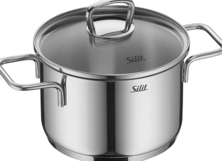 Silit Topfset ALICANTE 4-teilig Edelstahl silberfarbig