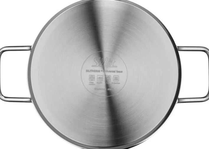 Silit Topfset ALICANTE 4-teilig Edelstahl silberfarbig